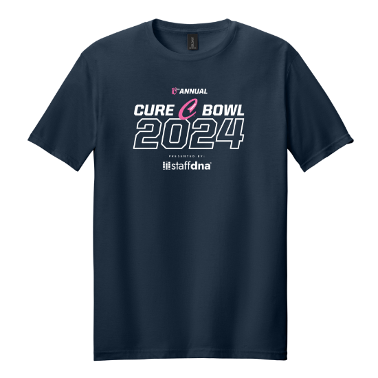 Picture of 10th Annual Cure Bowl Tee - Navy