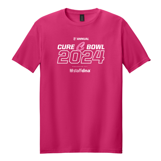 Picture of 10th Annual Cure Bowl Tee - Pink